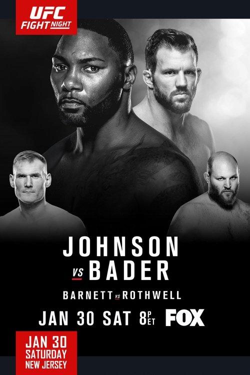 UFC on Fox 18: Johnson vs. Bader film afişi