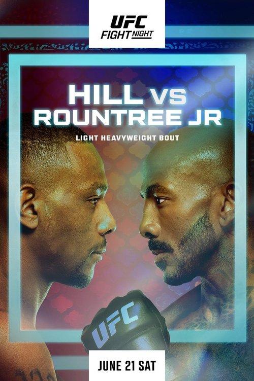 UFC on ABC 8: Hill vs. Rountree Jr. film afişi