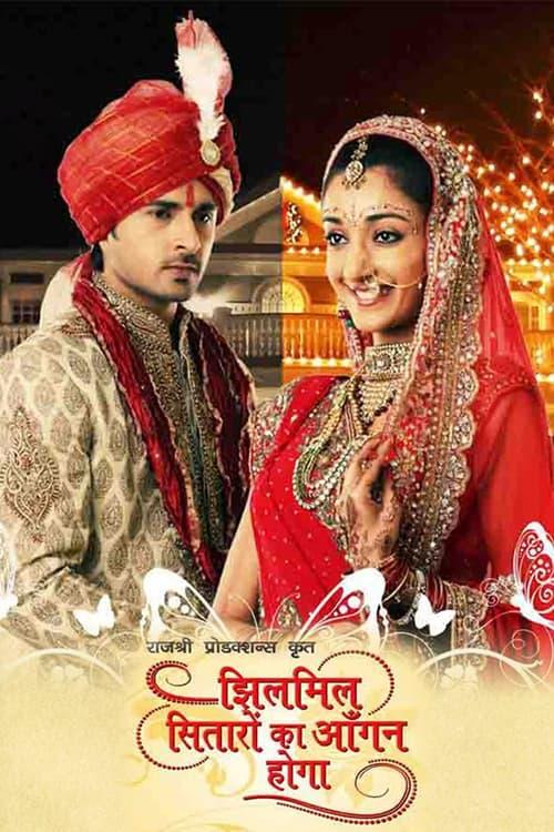 Jhilmil Sitaaron Ka Aangan Hoga dizi afişi