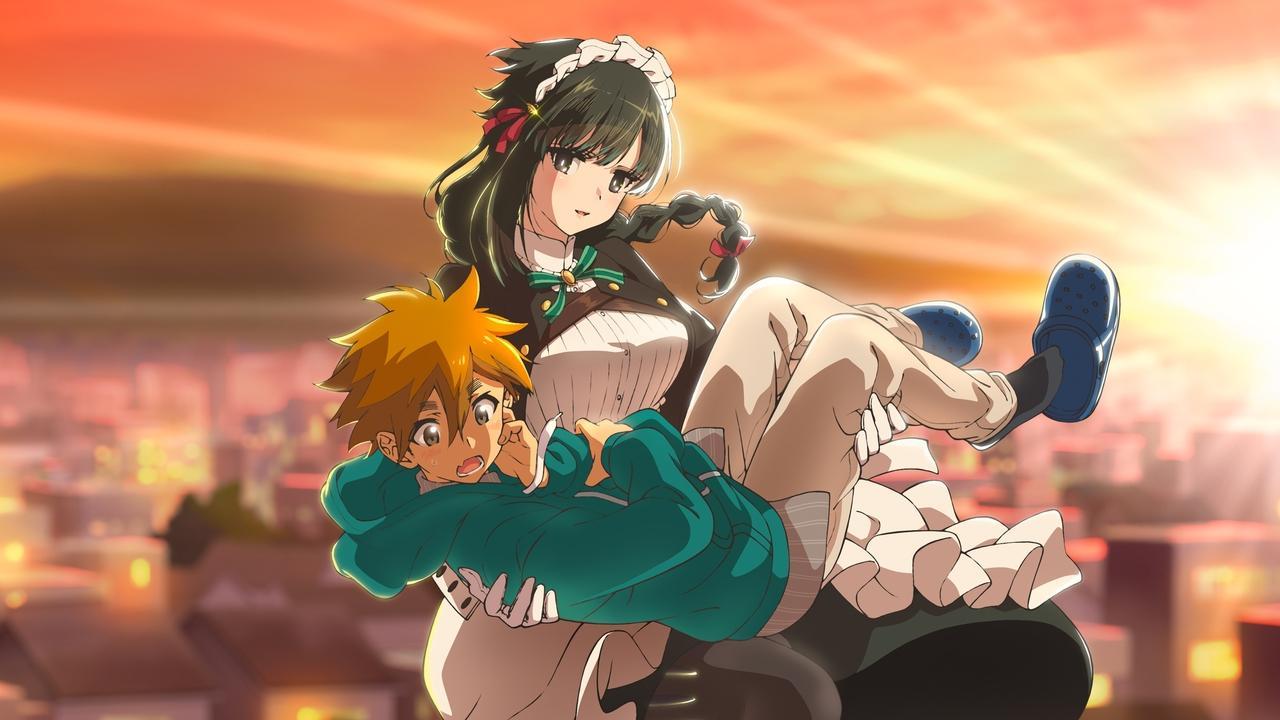 You are Ms. Servant backdrop