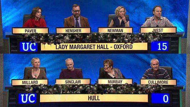 Christmas 2014 - Lady Margaret Hall, Oxford v Hull