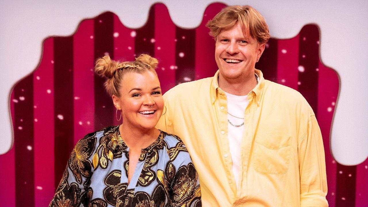 Det Sorte Kageshow backdrop