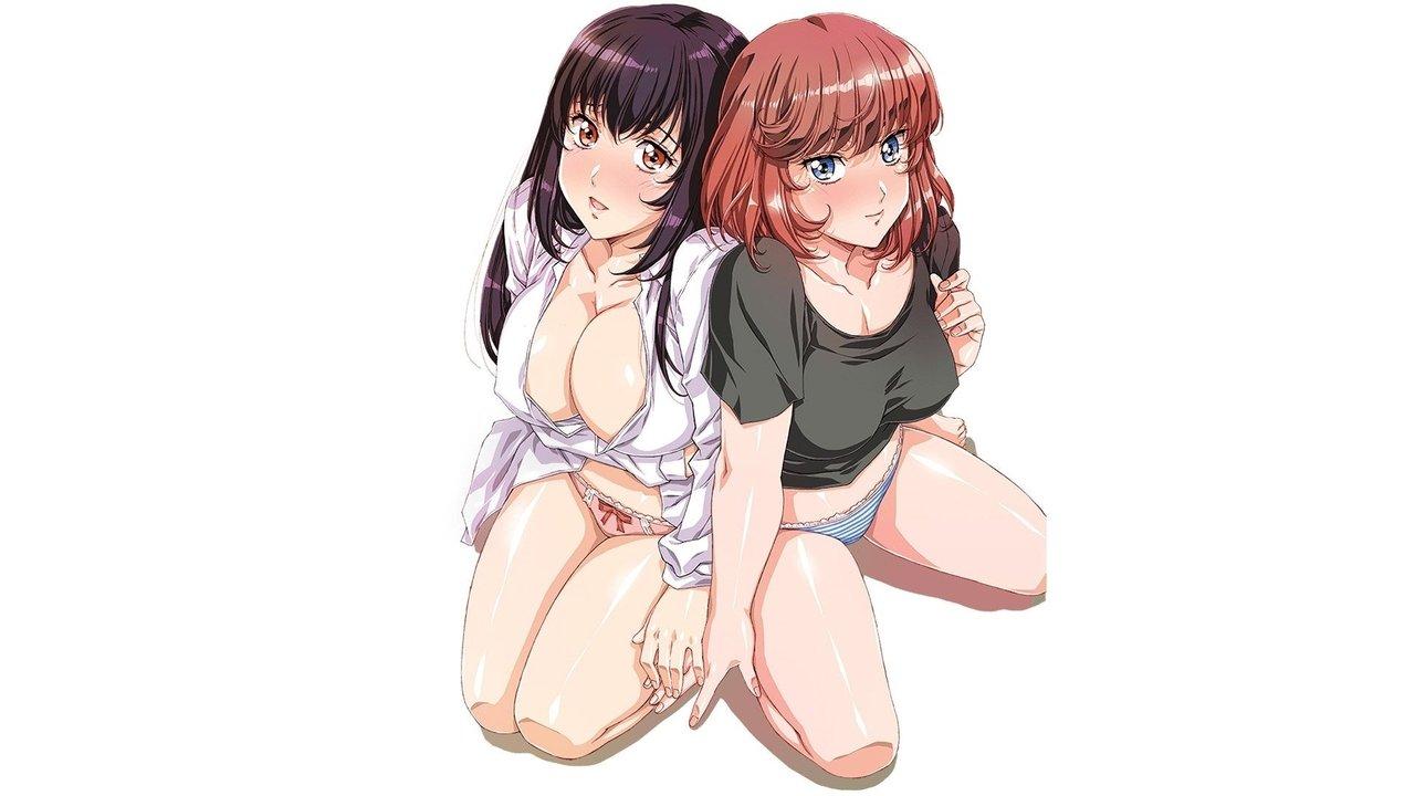 Joshiochi! 2-kai kara Onnanoko ga... Futtekita!? backdrop