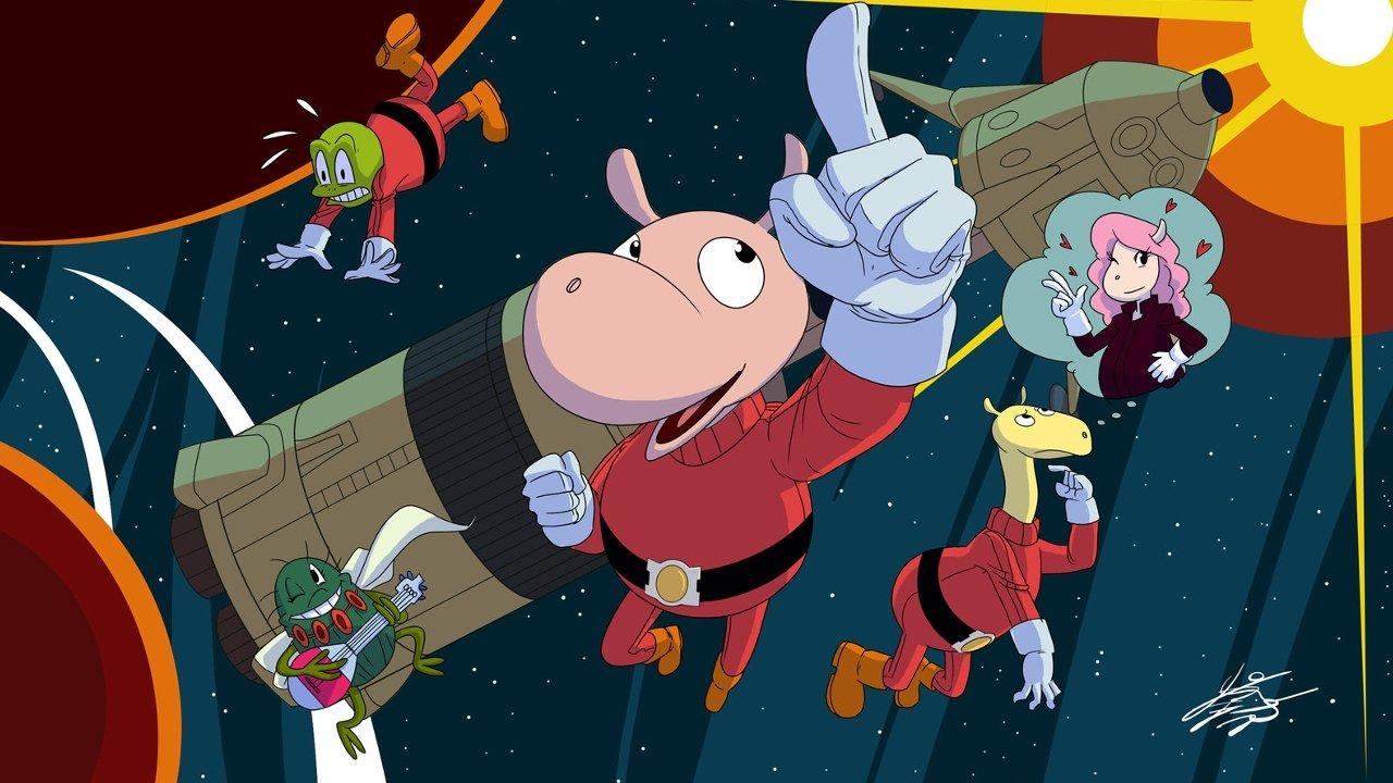 Spaceship Sagittarius backdrop