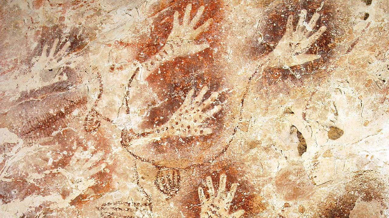 Secrets of the Stone Age backdrop