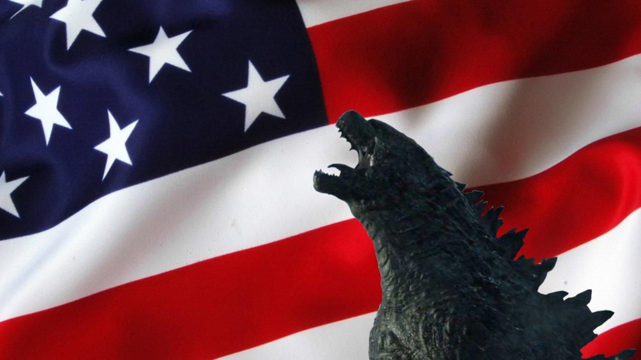 Americanized Godzilla Collection backdrop
