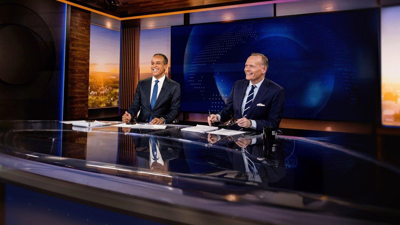 CBS Evening News backdrop