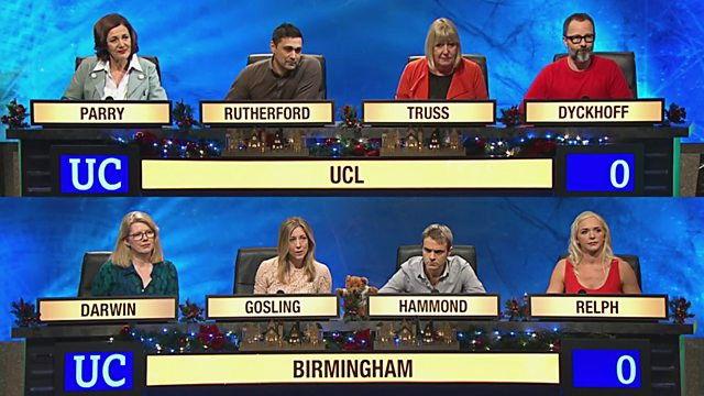 Christmas 2015 - UCL v Birmingham