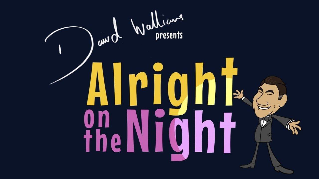 It'll be Alright on the Night backdrop