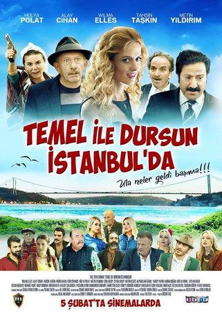 Temel ile Dursun İstanbul'da film afişi