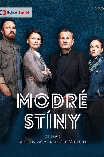 Modré stíny dizi afişi