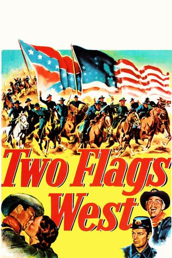Two Flags West film afişi