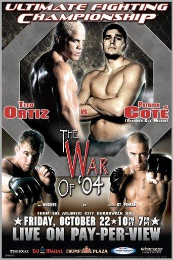 UFC 50: The War of 04 film afişi