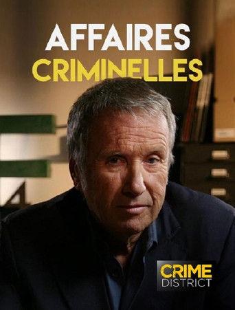 Affaires criminelles dizi afişi