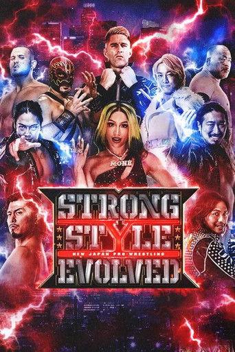 NJPW Strong Style Evolved 2024 film afişi