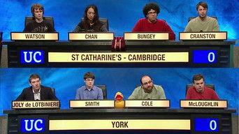 St Catharine's College, Cambridge v York