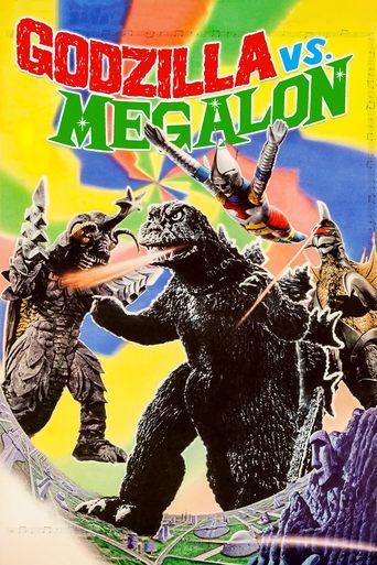 Godzilla vs. Megalon film afişi