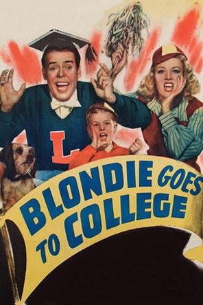 Blondie Goes to College film afişi