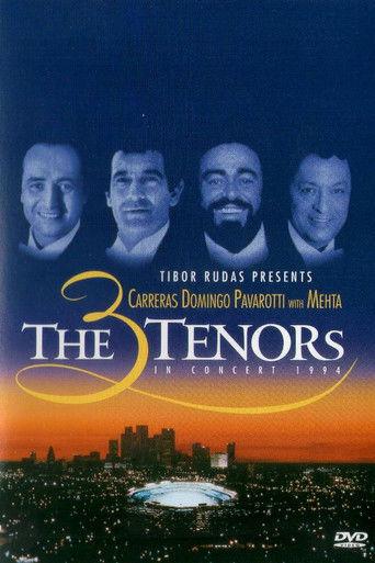 The 3 Tenors in Concert 1994 film afişi