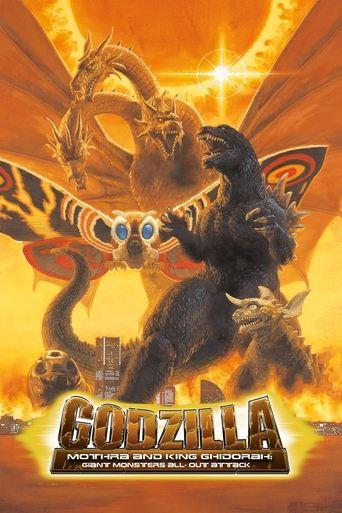 Godzilla, Mothra and King Ghidorah: Giant Monsters All-Out Attack film afişi