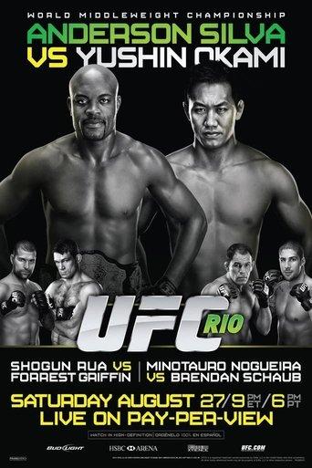 UFC 134: Silva vs. Okami film afişi