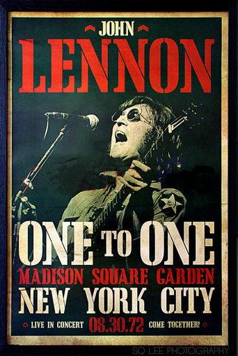 The One to One Concert film afişi