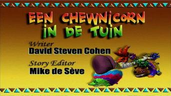 A Chewnicorn in the Garden