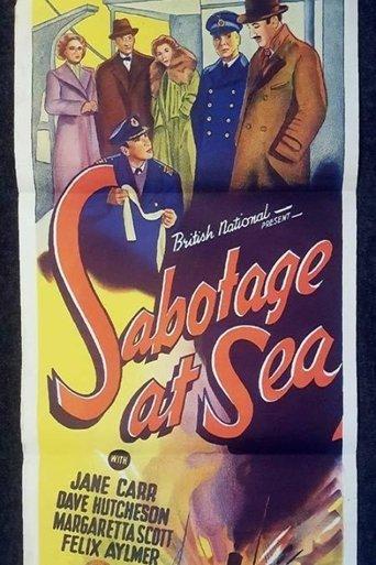 Sabotage at Sea film afişi