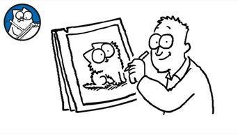 Simon Draws: The Kitten