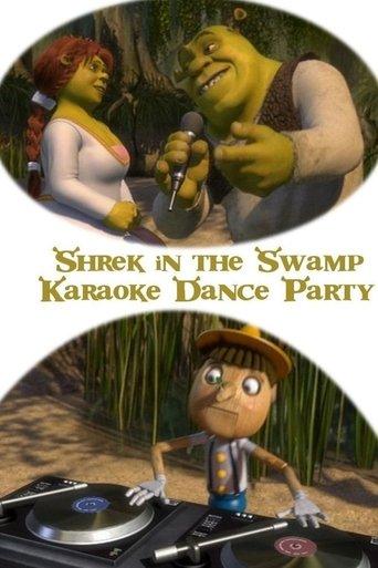Shrek in the Swamp Karaoke Dance Party film afişi