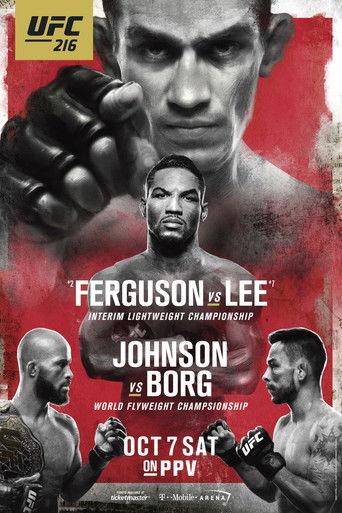 UFC 216: Ferguson vs. Lee film afişi