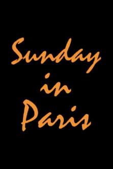 Sunday in Paris film afişi
