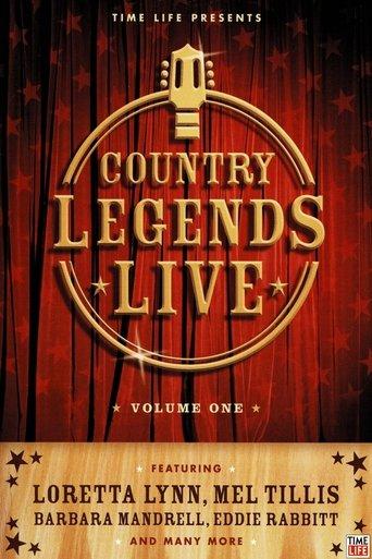 Time-Life: Country Legends Live, Vol. 1 film afişi