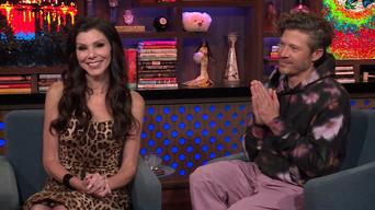 Heather Dubrow and Zach Gilford