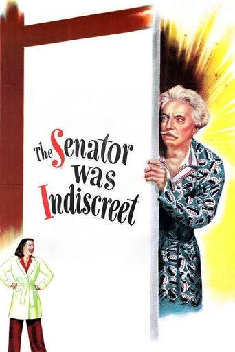 The Senator Was Indiscreet film afişi