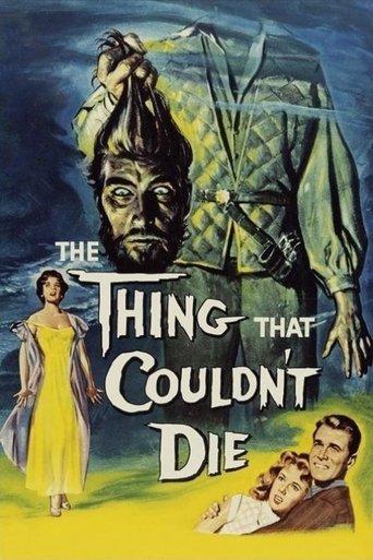 The Thing That Couldn't Die film afişi