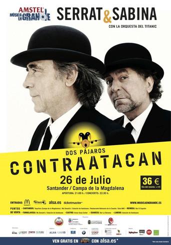 Serrat & Sabina: dos pájaros contraatacan film afişi