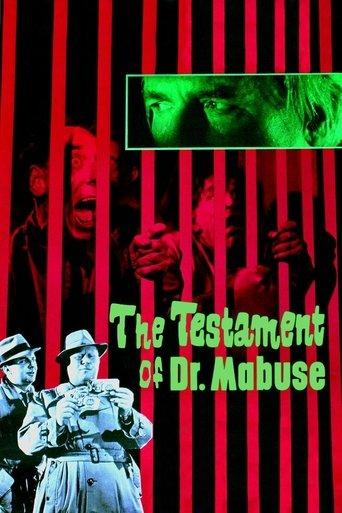 The Testament of Dr. Mabuse film afişi