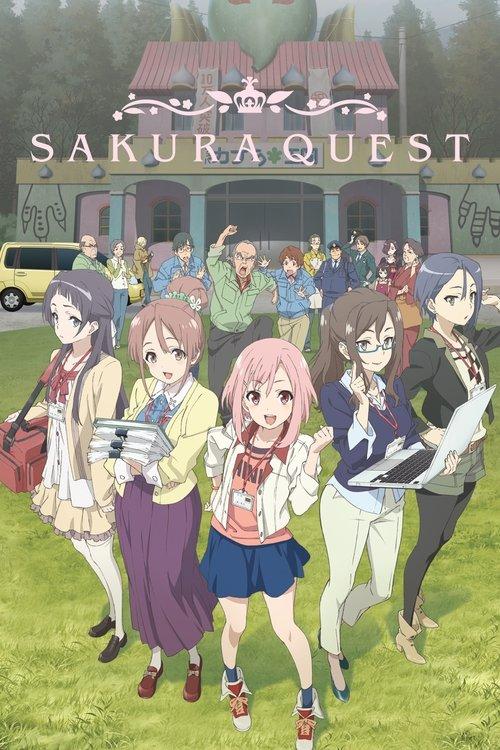 Sakura Quest dizi afişi