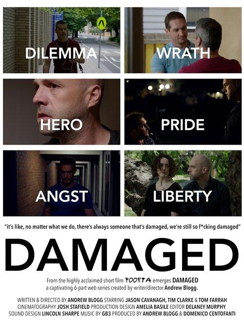 Damaged dizi afişi