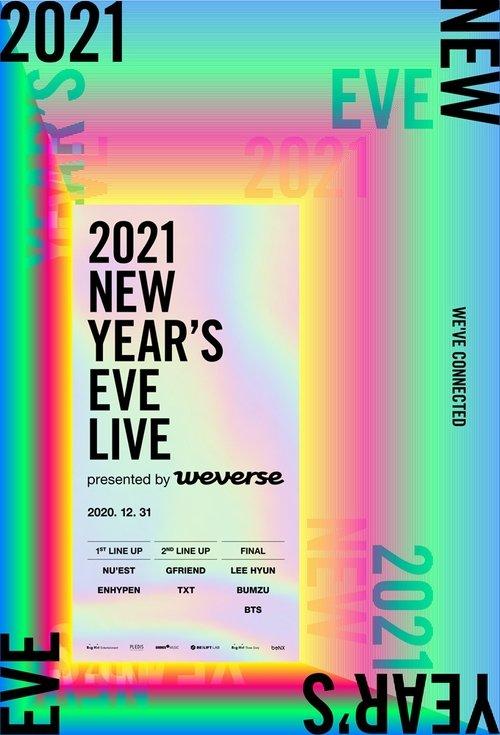 2021 NEW YEAR’S EVE LIVE presented by Weverse film afişi