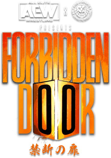 AEW x NJPW Presents Forbidden Door 2022 logo