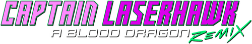 Captain Laserhawk: A Blood Dragon Remix logo