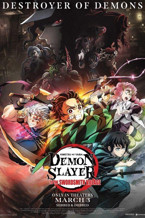 Demon Slayer: Kimetsu no Yaiba -To the Swordsmith Village- film afişi