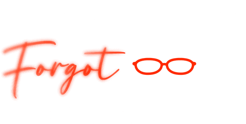 The Girl I Like Forgot Her Glasses logo