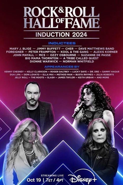 2024 Rock & Roll Hall of Fame Induction Ceremony film afişi