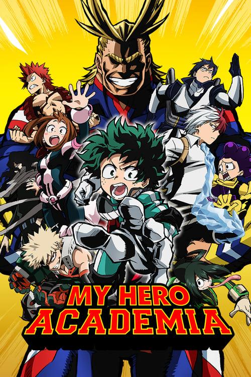 My Hero Academia dizi afişi