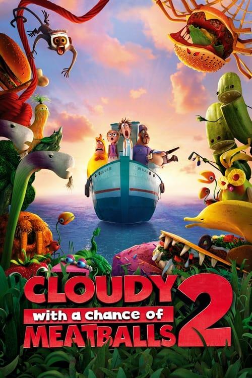 Cloudy with a Chance of Meatballs 2 film afişi