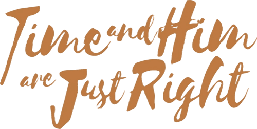 Time and Him are Just Right logo